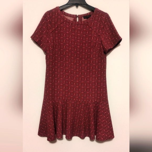 Banana Republic Red Midi Dress / Size Small / - Picture 1 of 7